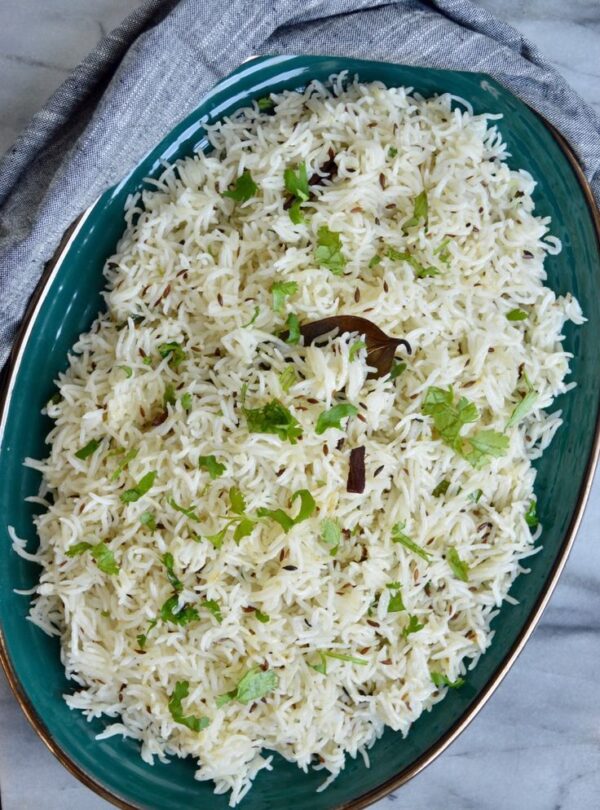 Garlic Onion Jeera Rice