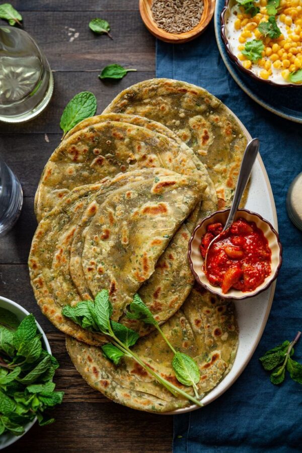 Papadum's Mix Paratha